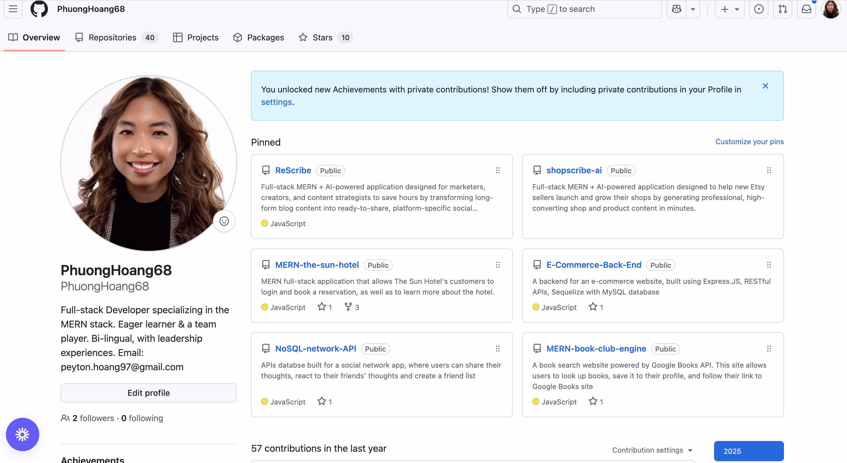 Github Profile